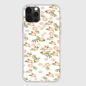 Чехол для iPhone 12 Pro Max с принтом Цветы паттерн в Курске, Силикон |  | 8 марта | floral | flowers | holiday | love | pattern | roses | woman day | любовь | праздник | розы | цветы