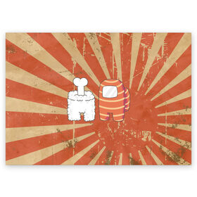 Поздравительная открытка с принтом СУШИ | AMONG US | IMPOSTOR в Курске, 100% бумага | плотность бумаги 280 г/м2, матовая, на обратной стороне линовка и место для марки
 | Тематика изображения на принте: among | among us | crewmate | game | impister | impistor | japan | space | sushi | us | vote | выживший | игра | космос | невиновный | предатель | роллы | рыба | самозванец | суши | япония
