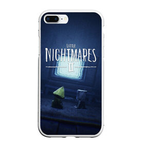 Чехол для iPhone 7Plus/8 Plus матовый с принтом LITTLE NIGHTMARES ЛИТЛ НАЙТМЕРС в Курске, Силикон | Область печати: задняя сторона чехла, без боковых панелей | kid | little nightmares | little nightmares 2 | six | yellow | жёлтый | игры | комиксы | литл найтмерс | шестая