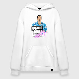 Худи SuperOversize хлопок с принтом Grand Theft Auto Vice City в Курске, 70% хлопок, 30% полиэстер, мягкий начес внутри | карман-кенгуру, эластичная резинка на манжетах и по нижней кромке, двухслойный капюшон
 | 4 | 5 | five | games | grand theft auto | gta | gta v | los santos | online | rockstar | san andreas | великое авто воровство | гта | гташка | игры | логотип | лос сантос | майкл | мафия | ограбление | онлайн | пеф | рокстар | самп | сан андреас 