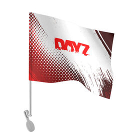 Флаг для автомобиля с принтом Dayz. в Курске, 100% полиэстер | Размер: 30*21 см | dayz | dayz standalone | esport | games | дэйзи | игроки | игролюбители | игроманы | игры | киберспорт | онлайн игра