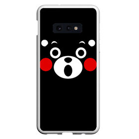 Чехол для Samsung S10E с принтом KUMAMON | КУМАМОН в Курске, Силикон | Область печати: задняя сторона чехла, без боковых панелей | bear | japan | japanese | kumamon | kumamoto | аниме | игрушка | кумамон | кумамото сапурайдзу | медведь | мишка | персонаж | талисман | япония