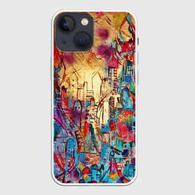 Чехол для iPhone 13 mini с принтом Восточная сказка в Курске,  |  | абстракция | восток | город | картина | рисунок