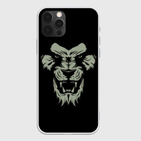 Чехол для iPhone 12 Pro Max с принтом Сердитый лев в Курске, Силикон |  | angry | lion | predator | лев | сердитый | хищник