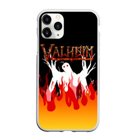 Чехол для iPhone 11 Pro матовый с принтом VALHEIM в Курске, Силикон |  | coffee stain | valheim | vikings | вальхайм | вальхеим | вальхейм. | викинги | выживание | гарпун бездны | мечи