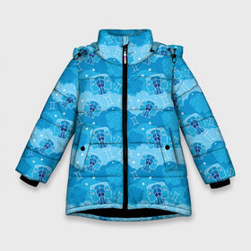 Зимняя куртка для девочек 3D с принтом Близнецы в Курске, ткань верха — 100% полиэстер; подклад — 100% полиэстер, утеплитель — 100% полиэстер. | длина ниже бедра, удлиненная спинка, воротник стойка и отстегивающийся капюшон. Есть боковые карманы с листочкой на кнопках, утяжки по низу изделия и внутренний карман на молнии. 

Предусмотрены светоотражающий принт на спинке, радужный светоотражающий элемент на пуллере молнии и на резинке для утяжки. | 4 стихии | астрология | астроном | близнецы | весы | водолей | гороскоп | дева | звезды | змееносец | знаки зодиака | зодиак | карма | козерог | космос | лев | матрица | овен | оракул | рак | рыбы