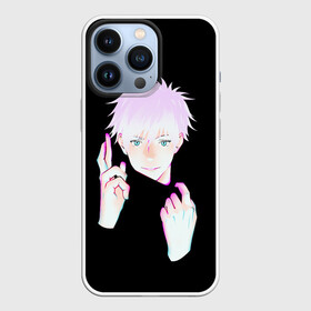 Чехол для iPhone 13 Pro с принтом ГОДЖО САТОРУ | GOJO SATORU в Курске,  |  | anime | gojo satoru | jujutsu kaisen | аниме | годжо | годжо сатору | итадори юдзи | магическая битва | мегуми | сатору | сукуна | юта