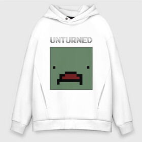 Мужское худи Oversize хлопок с принтом UNTURNED в Курске, френч-терри — 70% хлопок, 30% полиэстер. Мягкий теплый начес внутри —100% хлопок | боковые карманы, эластичные манжеты и нижняя кромка, капюшон на магнитной кнопке | game | unturned | unturned 2 | zombie | айди предмета | антюрнед | зомби | игра | инди | кубы | нельсон.