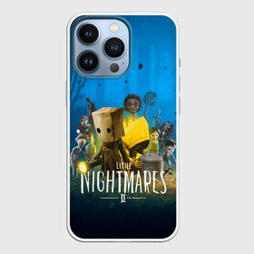 Чехол для iPhone 13 Pro с принтом LITTLE NIGHTMARES 2 в Курске,  |  | Тематика изображения на принте: little nightmares | little nightmares 2 | игра nightmares | монстры. | ужасы | учительница | хоррор