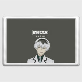 Магнит 45*70 с принтом HAISE SASAKE Tokyo Ghoul в Курске, Пластик | Размер: 78*52 мм; Размер печати: 70*45 | anime | kaneki ken | tokyo ghoul | tokyo ghoul: re | аниме | анимэ | гули | джузо сузуя | канеки кен | кузен йошимура | наки | нишики нишио | ре | ренджи йомо | ризе камиширо | токийский гуль | тоука киришима | ута