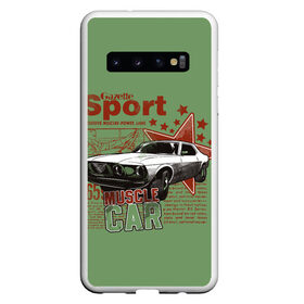 Чехол для Samsung Galaxy S10 с принтом Muscle car в Курске, Силикон | Область печати: задняя сторона чехла, без боковых панелей | america | car | chevrolet impala | chevrolet nova | dodge challenger | muscle car | retro | sport | usa | vintage | автомобиль | америка | винтаж | додж челленджер | классика | корвет | масл кар | машина | ретро | спорт | спорт кар | 