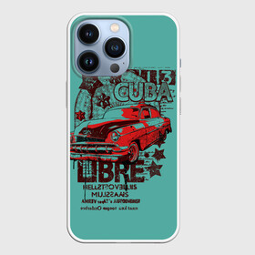 Чехол для iPhone 13 Pro с принтом CUBA CAR в Курске,  |  | america | car | chevrolet impala | chevrolet nova | cuba | dodge challenger | muscle car | retro | usa | vintage | автомобиль | америка | винтаж | додж челленджер | классика | корвет | куба | масл кар | машина | ретро | шевроле импала