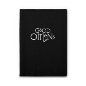 Обложка для автодокументов с принтом GOOD OMENS БЛАГИЕ ЗНАМЕНИЯ (КРЫЛЬЯ) в Курске, натуральная кожа |  размер 19,9*13 см; внутри 4 больших “конверта” для документов и один маленький отдел — туда идеально встанут права | Тематика изображения на принте: good | omens | sheen | tennant | азирафель | ангел | благие знамения | емон | кроули | крылья | падший | теннант | шин