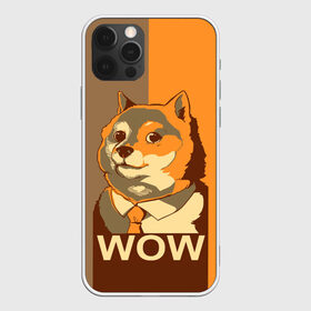 Чехол для iPhone 12 Pro Max с принтом Doge Wow в Курске, Силикон |  | animal | art | dog | doge | dogecoin | many x | mem | meme | new | poster | such x | wave | wow | арт | в | галстук | галстуке | двухцветная | животное | зверь | имени | кабосу | мем | мемас | мэм | по | постер | сиба ину | собака | хищник