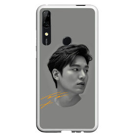 Чехол для Honor P Smart Z с принтом Ли Мин Хо Lee Min Ho в Курске, Силикон | Область печати: задняя сторона чехла, без боковых панелей | lee min ho | автограф | дорамы | ли мин хо | песни | профиль | роли | фильмы | фото