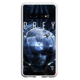 Чехол для Samsung Galaxy S10 с принтом Prey Морган Ю в Курске, Силикон | Область печати: задняя сторона чехла, без боковых панелей | 20 years | 20 лет | arkane studios | corvo attano | cosmos | deathloop | dishonored 2 | emily kaldwin | games | morgan yu | prey | аркейн студио | ассасины | игры | корво аттано | космос | морган ю | эмили колдуин