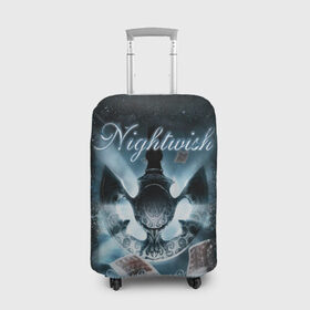 Чехол для чемодана 3D с принтом NIGHTWISH в Курске, 86% полиэфир, 14% спандекс | двустороннее нанесение принта, прорези для ручек и колес | metal | nightwish | tarja turunen | метал | музыка | найтвиш | рок | симфо метал | тарья турунен