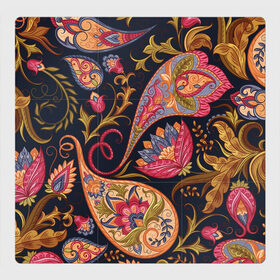 Магнитный плакат 3Х3 РОСПИСЬ ЦВЕТАМИ: в Курске, Полимерный материал с магнитным слоем | 9 деталей размером 9*9 см | Тематика изображения на принте: астры | герберы | паттерн | розы | тюльпаны | узоры | цветы