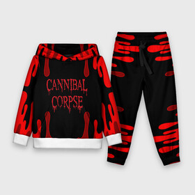 Детский костюм 3D (с толстовкой) с принтом Cannibal Corpse в Курске,  |  | canibal | cannibal corpse | dead metal | horror | metal | rock | дэт металл | канибал корпс | каннибал | метал | металлика | музыка | рок | рок группы | рокерские | труп каннибала | тяжелый металл | тяжелый рок | хоррор