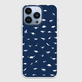 Чехол для iPhone 13 Pro с принтом Dinoworld2 в Курске,  |  | dino | dinosaur | doodling | extinct | masasaurus | pattern | primal | species | spinosaurus | t rex | textures | tiles | veloceraptor | велоцераптор | динозавр | дудлинг | коллаж | паттерн | тайлы | текстуры | 