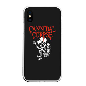 Чехол для iPhone XS Max матовый с принтом Cannibal Corpse в Курске, Силикон | Область печати: задняя сторона чехла, без боковых панелей | cannibal corpse | kreator | slayer | sodom | анархия | блэк метал | гаражный рок | гитара | гранж | дэт метал | металл | панк рок | рок музыка | рок н ролл | рокер | треш метал | труп каннибал | тяжелый рок | хард рок