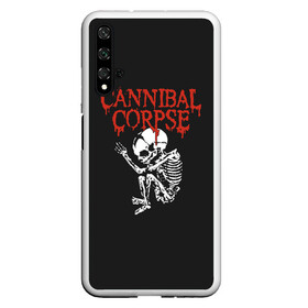 Чехол для Honor 20 с принтом Cannibal Corpse в Курске, Силикон | Область печати: задняя сторона чехла, без боковых панелей | cannibal corpse | kreator | slayer | sodom | анархия | блэк метал | гаражный рок | гитара | гранж | дэт метал | металл | панк рок | рок музыка | рок н ролл | рокер | треш метал | труп каннибал | тяжелый рок | хард рок