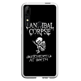 Чехол для Honor P Smart Z с принтом Cannibal Corpse в Курске, Силикон | Область печати: задняя сторона чехла, без боковых панелей | cannibal corpse | kreator | punk rock | slayer | sodom | анархия | блэк метал | гаражный рок | гранж | дэт метал | металл | панк рок | рок музыка | рок н ролл | рокер | треш метал | труп каннибал | тяжелый рок | хард рок