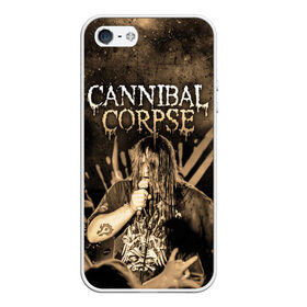 Чехол для iPhone 5/5S матовый с принтом Cannibal Corpse в Курске, Силикон | Область печати: задняя сторона чехла, без боковых панелей | canibal corpse | cannibal corpse | death metal | группы | дэт метал | канибал корпс | метал | рок