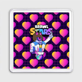 Магнит 55*55 с принтом STU СТУ Brawl Stars в Курске, Пластик | Размер: 65*65 мм; Размер печати: 55*55 мм | brawl | brawl stars | brawlstars | brawl_stars | jessie | бравл | бравлер stu | бравлстарс | гонщик | каскадер | сту