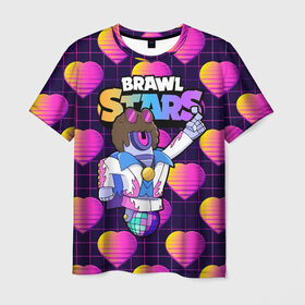 Мужская футболка 3D с принтом STU СТУ Brawl Stars в Курске, 100% полиэфир | прямой крой, круглый вырез горловины, длина до линии бедер | brawl | brawl stars | brawlstars | brawl_stars | jessie | бравл | бравлер stu | бравлстарс | гонщик | каскадер | сту
