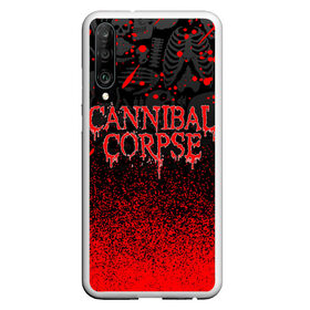 Чехол для Honor P30 с принтом CANNIBAL CORPSE в Курске, Силикон | Область печати: задняя сторона чехла, без боковых панелей | Тематика изображения на принте: cannibal corpse | evisceration plague | hammer smashed face. | violence unimagined | дэт метал | музыка | рок | труп каннибала