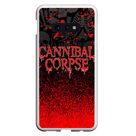 Чехол для Samsung S10E с принтом CANNIBAL CORPSE в Курске, Силикон | Область печати: задняя сторона чехла, без боковых панелей | cannibal corpse | evisceration plague | hammer smashed face. | violence unimagined | дэт метал | музыка | рок | труп каннибала