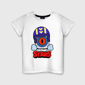 Детская футболка хлопок с принтом STU СТУ Brawl Stars в Курске, 100% хлопок | круглый вырез горловины, полуприлегающий силуэт, длина до линии бедер | brawl | brawl stars | brawlstars | brawl_stars | jessie | бравл | бравлер stu | бравлстарс | гонщик | каскадер | сту