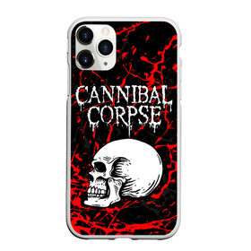 Чехол для iPhone 11 Pro матовый с принтом CANNIBAL CORPSE в Курске, Силикон |  | Тематика изображения на принте: cannibal corpse | evisceration plague | hammer smashed face. | violence unimagined | дэт метал | музыка | рок | труп каннибала