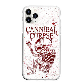 Чехол для iPhone 11 Pro матовый с принтом Cannibal Corpse в Курске, Силикон |  | canibal corpse | cannibal corpse | death metal | группы | дэт метал | канибал корпс | метал | рок