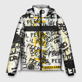 Мужская зимняя куртка 3D с принтом LIL PEEP Vintage Graffiti Wall в Курске, верх — 100% полиэстер; подкладка — 100% полиэстер; утеплитель — 100% полиэстер | длина ниже бедра, свободный силуэт Оверсайз. Есть воротник-стойка, отстегивающийся капюшон и ветрозащитная планка. 

Боковые карманы с листочкой на кнопках и внутренний карман на молнии. | baby | bart | bird | cry | cry baby | cry dead smile | crybaby | gucci gang | lil peep | lil prince | logobombing | love | pattern | pink | граффити | гуччи | зарубежная музыка | лил пип | логобомбинг | любовь | маленький принц | малыш | патт