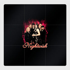 Магнитный плакат 3Х3 с принтом Nightwish в Курске, Полимерный материал с магнитным слоем | 9 деталей размером 9*9 см | gothic | metall | nightwish | rock | tarja turunen | готические | логотипы рок групп | метал | музыка | найтвиш | рок группы | рокерские | симфоник метал | тарья турунен