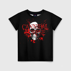 Детская футболка 3D с принтом Cannibal Corpse в Курске, 100% гипоаллергенный полиэфир | прямой крой, круглый вырез горловины, длина до линии бедер, чуть спущенное плечо, ткань немного тянется | cannibal | cannibal corpse | corpse | trash | алекс уэбстер | брутальный дэт метал | джордж фишер | дэт метал | дэтграйнд | пол мазуркевич | пэт обрайэн | роб барретт