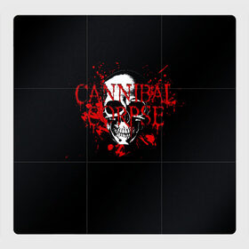 Магнитный плакат 3Х3 с принтом Cannibal Corpse в Курске, Полимерный материал с магнитным слоем | 9 деталей размером 9*9 см | cannibal | cannibal corpse | corpse | trash | алекс уэбстер | брутальный дэт метал | джордж фишер | дэт метал | дэтграйнд | пол мазуркевич | пэт обрайэн | роб барретт