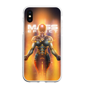 Чехол для iPhone XS Max матовый с принтом mass effect в Курске, Силикон | Область печати: задняя сторона чехла, без боковых панелей | bioware | n7 | shepard | броня | жнецы | масс эффект | н7 | шепард | эффект массы