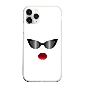 Чехол для iPhone 11 Pro Max матовый с принтом черные очки, красные губы в Курске, Силикон |  | Тематика изображения на принте: градиент | для стильных | красные губы | модные очки | помада. | поцелуй | пухлые губы | черные очки
