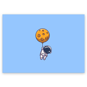 Поздравительная открытка с принтом Космонавт с шариком в Курске, 100% бумага | плотность бумаги 280 г/м2, матовая, на обратной стороне линовка и место для марки
 | Тематика изображения на принте: cosmonaut | граффити | космонавт | космонавт с шариком | космос | милый космонавт | рисунок | шарик планета