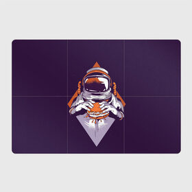 Магнитный плакат 3Х2 с принтом Космонавт ест бургер в Курске, Полимерный материал с магнитным слоем | 6 деталей размером 9*9 см | cosmonaut | граффити | космонавт | космонавт ест бургер | космос | рисунок | тату | татуировки | фиолетовый фон