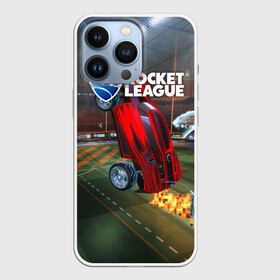 Чехол для iPhone 13 Pro с принтом Rocket League в Курске,  |  | Тематика изображения на принте: cars | game | games | rocket league | гонка | гонки | машина | машины | рокет лига