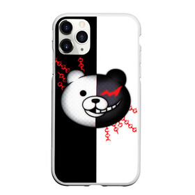 Чехол для iPhone 11 Pro матовый с принтом monokuma и епи в Курске, Силикон |  | anime | danganronpa | enoshima | junko | monokuma | аниме | джунко | игра | манга | медведь | монокума | робот медведь | эношима