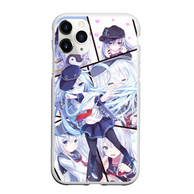 Чехол для iPhone 11 Pro матовый с принтом Kantai Collection Hibiki в Курске, Силикон |  | Тематика изображения на принте: аниме | девочка | пингвин | флотская коллекция | хибики