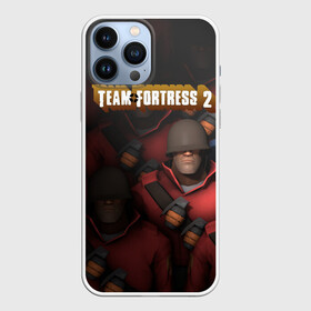 Чехол для iPhone 13 Pro Max с принтом Team Fortress в Курске,  |  | game | gamer | team fortress | valve | валв | игра | игры | командная крепость