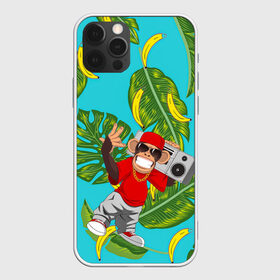 Чехол для iPhone 12 Pro Max с принтом Репер в Курске, Силикон |  | Тематика изображения на принте: банан | бананы | баста | горила | джига | джиган | джунгли | кинконг | конг | маугли | море | музыка | обезьяна | пальма | пальмы | планета обезьян | пляж | путешествие | репер | реперы | солнце | тим | тима