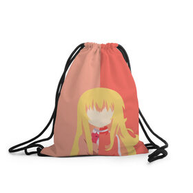 Рюкзак-мешок 3D с принтом Gabriel DropOut Gabriel в Курске, 100% полиэстер | плотность ткани — 200 г/м2, размер — 35 х 45 см; лямки — толстые шнурки, застежка на шнуровке, без карманов и подкладки | gabriel dropout gabriel | ukami | аниме | габриел уайт тэмма | манга | мультик | отступница габриэль