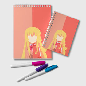 Блокнот с принтом Gabriel DropOut Gabriel в Курске, 100% бумага | 48 листов, плотность листов — 60 г/м2, плотность картонной обложки — 250 г/м2. Листы скреплены удобной пружинной спиралью. Цвет линий — светло-серый
 | gabriel dropout gabriel | ukami | аниме | габриел уайт тэмма | манга | мультик | отступница габриэль